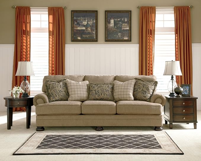 Amazon.com: Signature Design by Ashley Keereel Sand Sofa: Kitchen & Dining