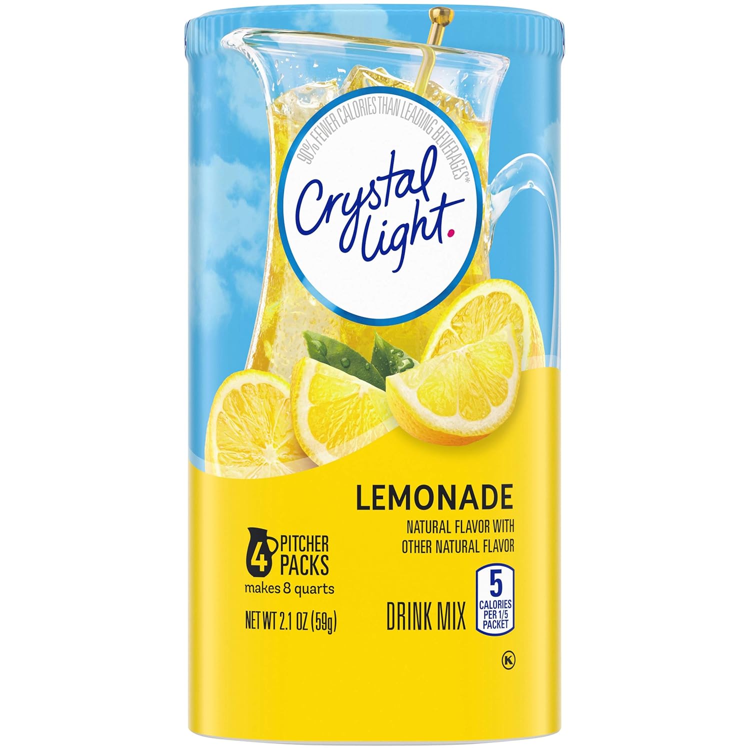 Crystal Light Lemonade, 59g Amazon.in Grocery & Gourmet Foods