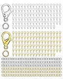 Ofiuny 700Pcs Lobster Clasps for Jewelry Making and