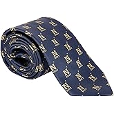 Desert Cactus United States Naval Academy Neck Tie USNA Midshipmen 100% Polyester Necktie with Logo, Officially Licensed (Style B)
