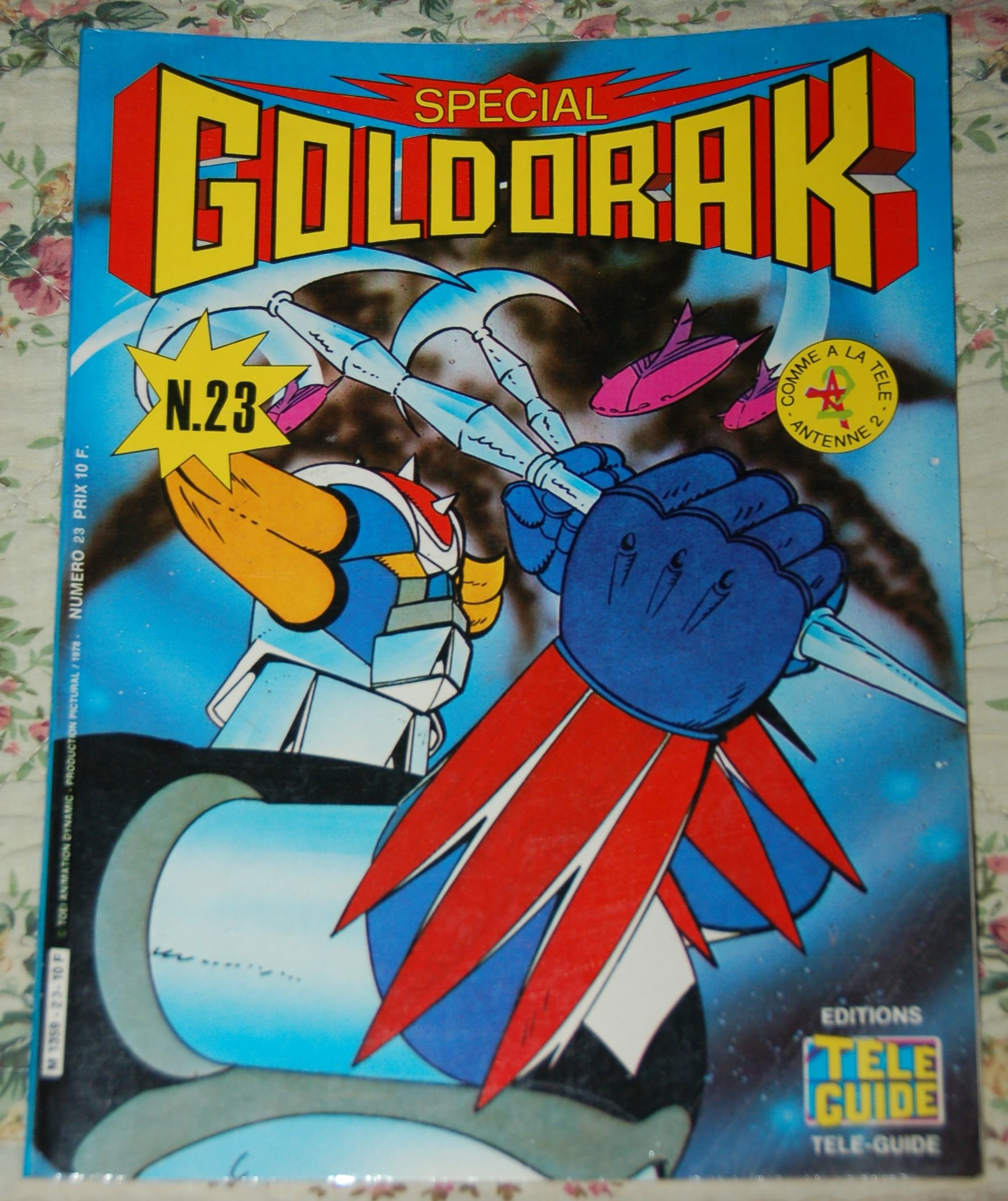 Goldorak Special N 23 French Amazonca Go Nagai Books - 