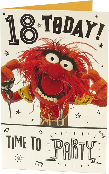 Hanson Blanc 0 1 Disney Muppets Animal Carte D Anniversaire 18 Ans Amazon Fr Fournitures De Bureau Hanson Blanc 0 1 Disney Muppets Animal Carte D Anniversaire 18 Ans Amazon Fr Fournitures De Bureau