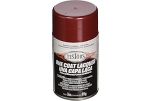 Testors 1838MT 3 oz. Lacquer Spray Gloss Paint, Mythical Maroon