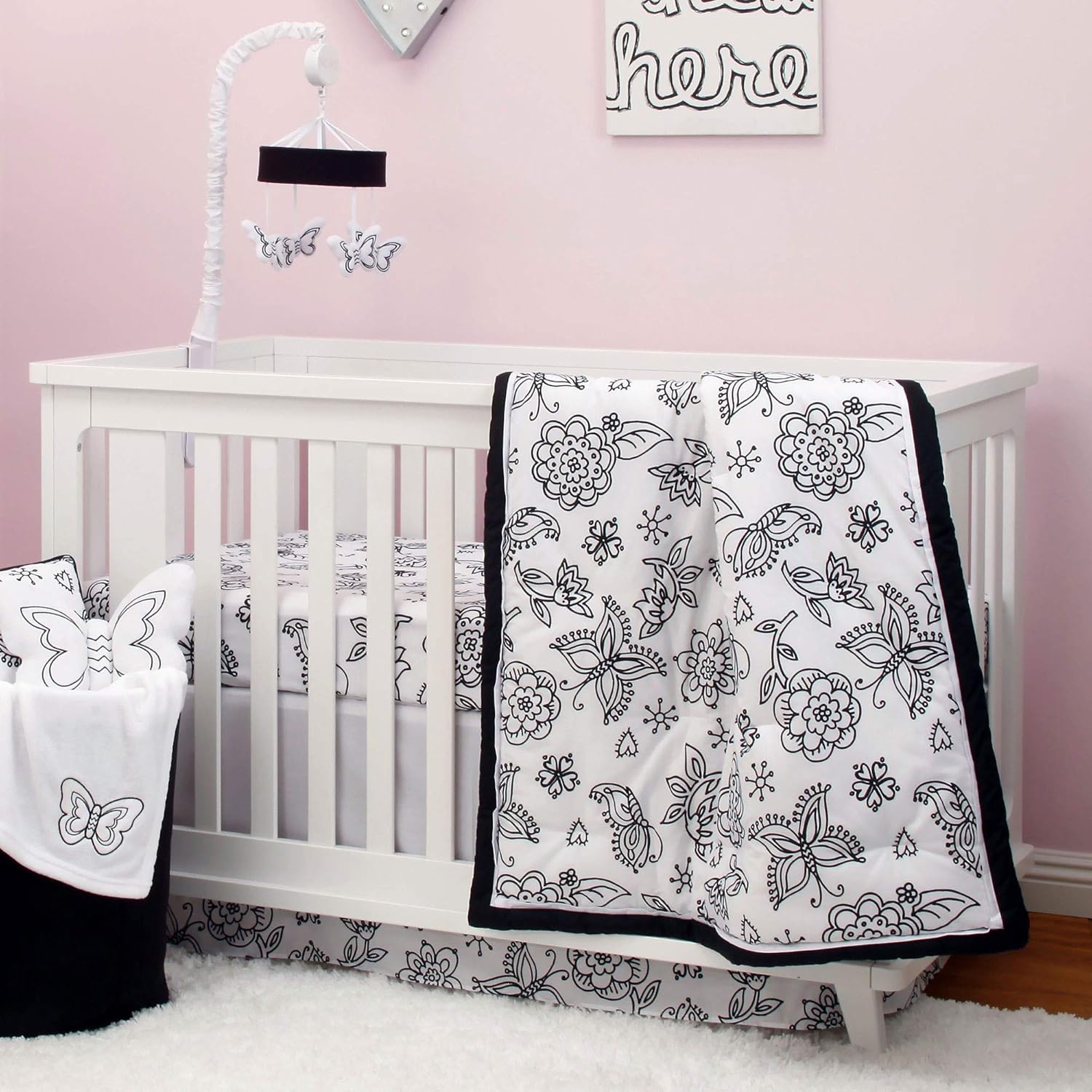 nojo dreamer crib bedding set