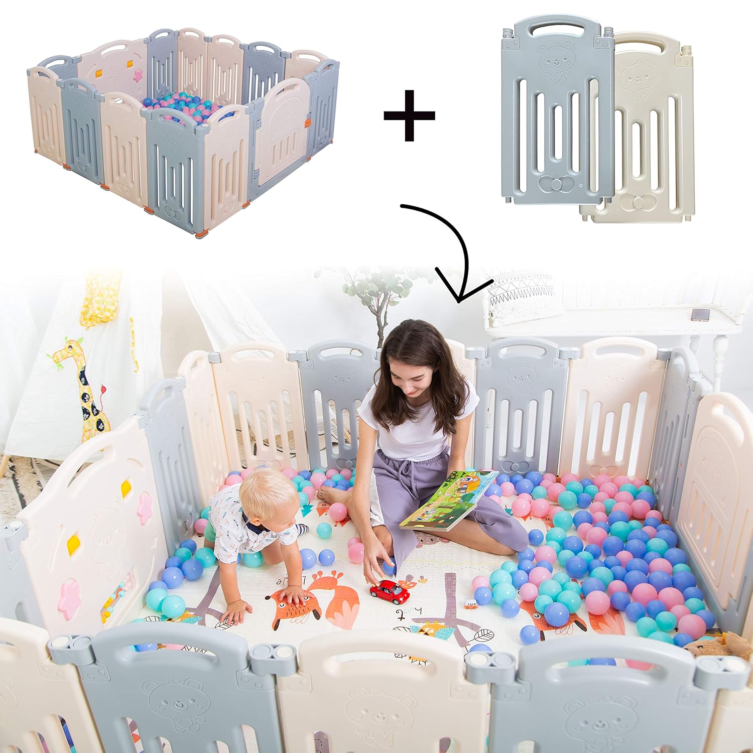 uanlauo baby playpen