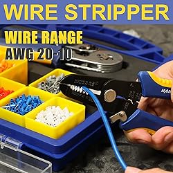 haisstronica 8PCS Crimping Tool Set - Ratchet Wire