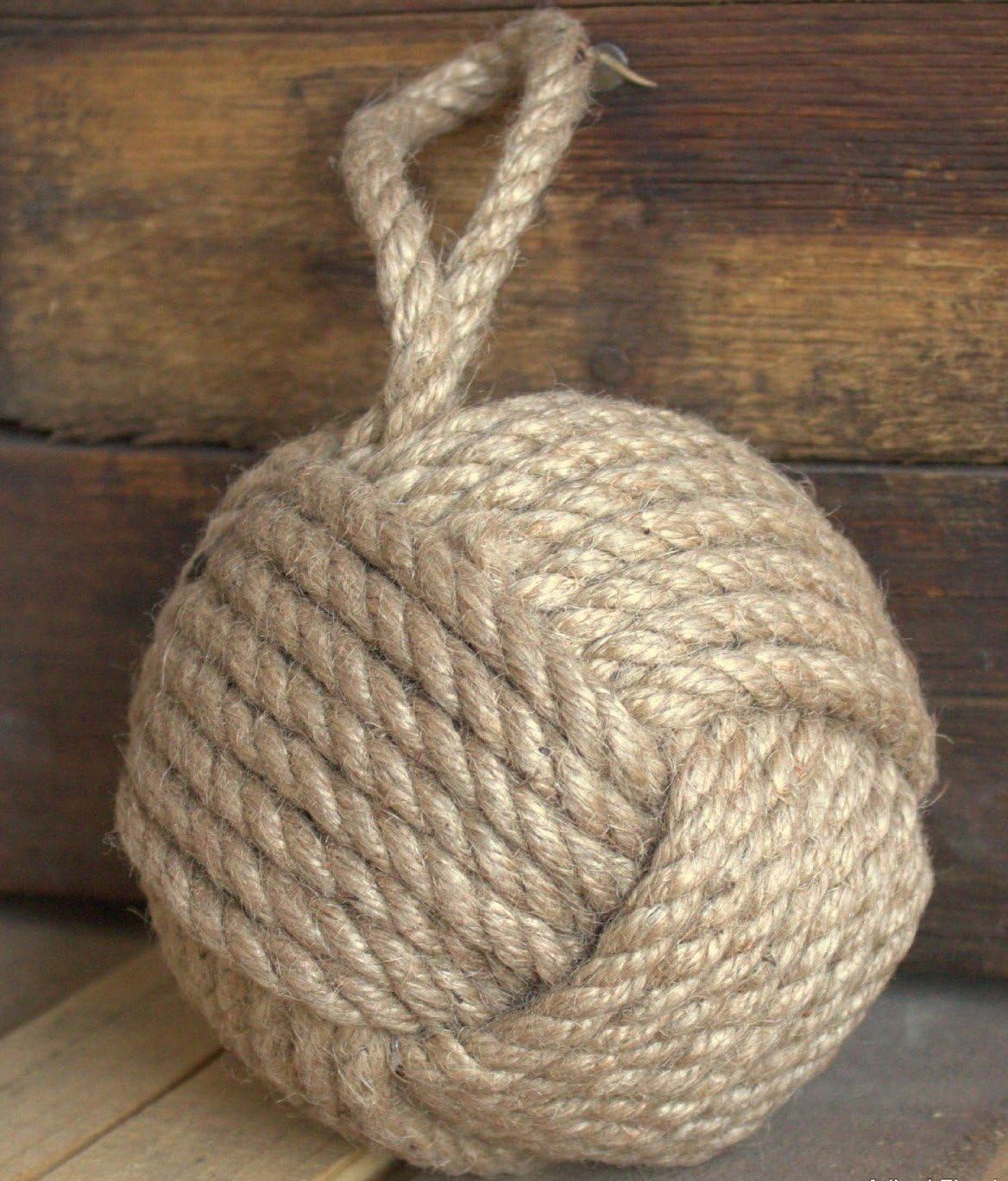Monkey Fist Nautical Doorstop Rope Sailor Knot 5 Inch eBay