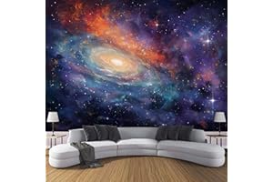 Photo Wallpaper Rotating Nebula 250×175cm Non-Woven Premium Art Print Mural 3D Effect Decoration Poster, Universe Galaxy Pict