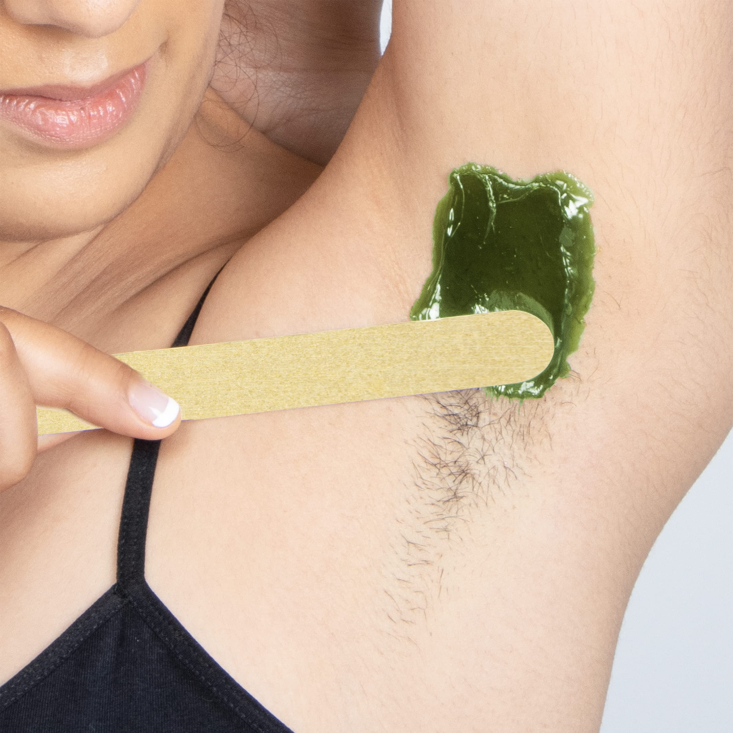 Parissa Brazilian Hot Wax Kit | No-Strip Hard Wax for Coarse Hair with Natural | Microwavable Formula | At-Home Hair Removal for Bikini, Underarms & Body with Post-Wax Ultra Soothe Oil| 150g (5 Oz)