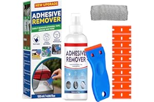 Adhesive Remover Spray, Sticker Remover Cleaning Multi-Surface Residue, GlueRemover for Tap, Decals, Glue, Chewing Gum, from 