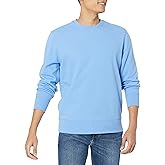 Amazon Essentials mens Long-sleeve Lightweight French Terry Crewneck Sweatshirt