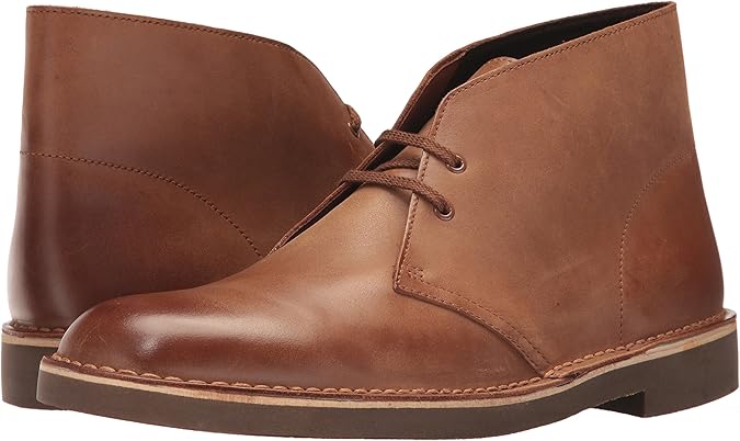 clarks men's bushacre 2 desert boot dark brown