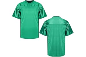 MESOSPERO Blank Football Jerseys for Men,Mesh Polyester Plain Football Shirt Pullover Sports Clothing S-3XL Black White Grey