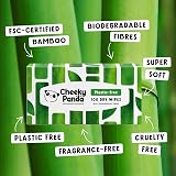 The Cheeky Panda Dry Wipes Bamboo 100 Pack | Soft Strong 100% Bamboo Fibre view 2