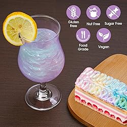 NiHome Edible Food-Grade Glimmer Powder Glitter