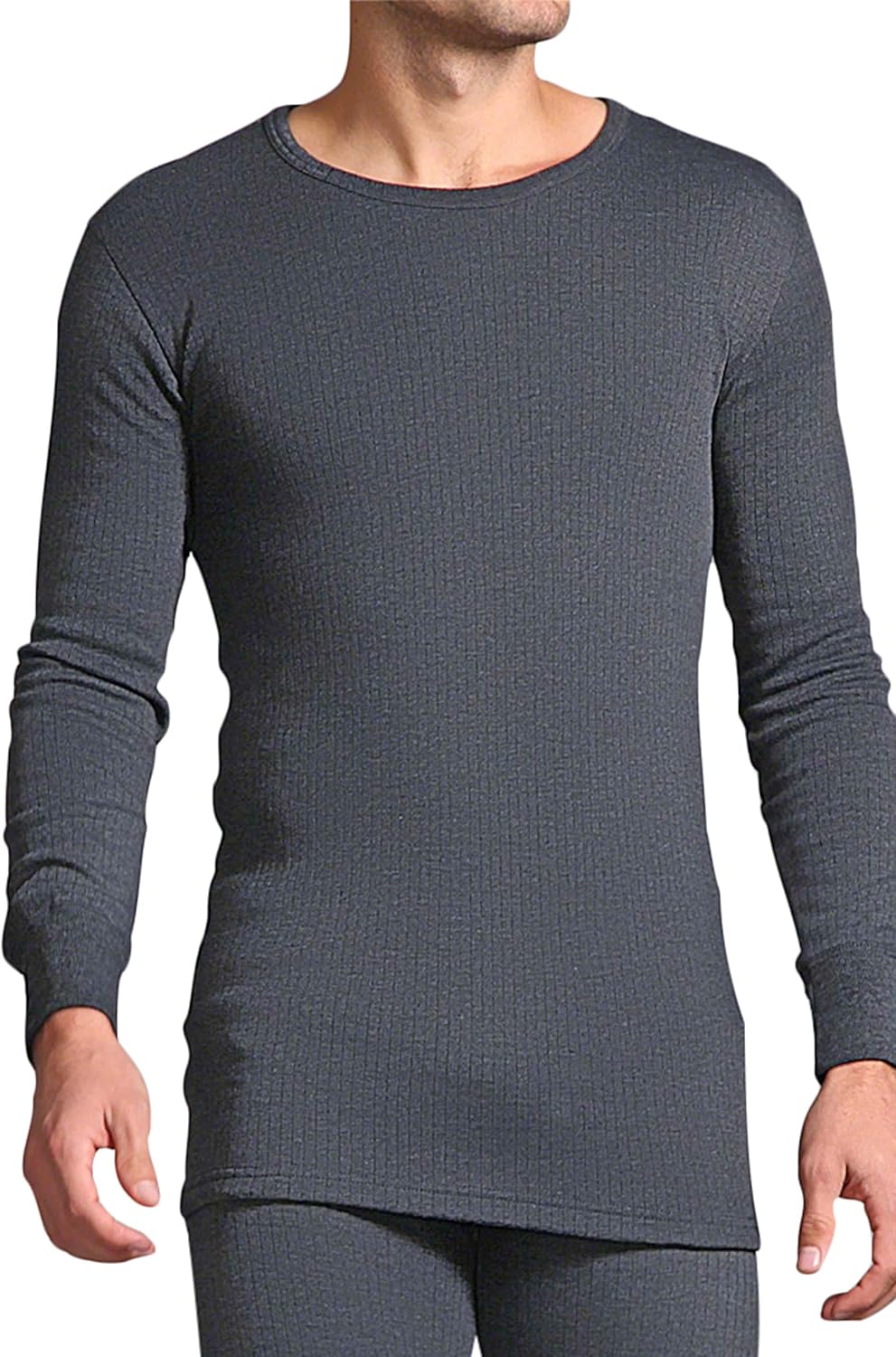 HEAT HOLDERS - Mens Winter Warm Thermal Underwear Long Sleeve Vest Top Shirt at  Men’s Clothing store