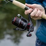 Abu Garcia Cardinal X Spinning Reel 4000 Size Black Red Freshwater view 6