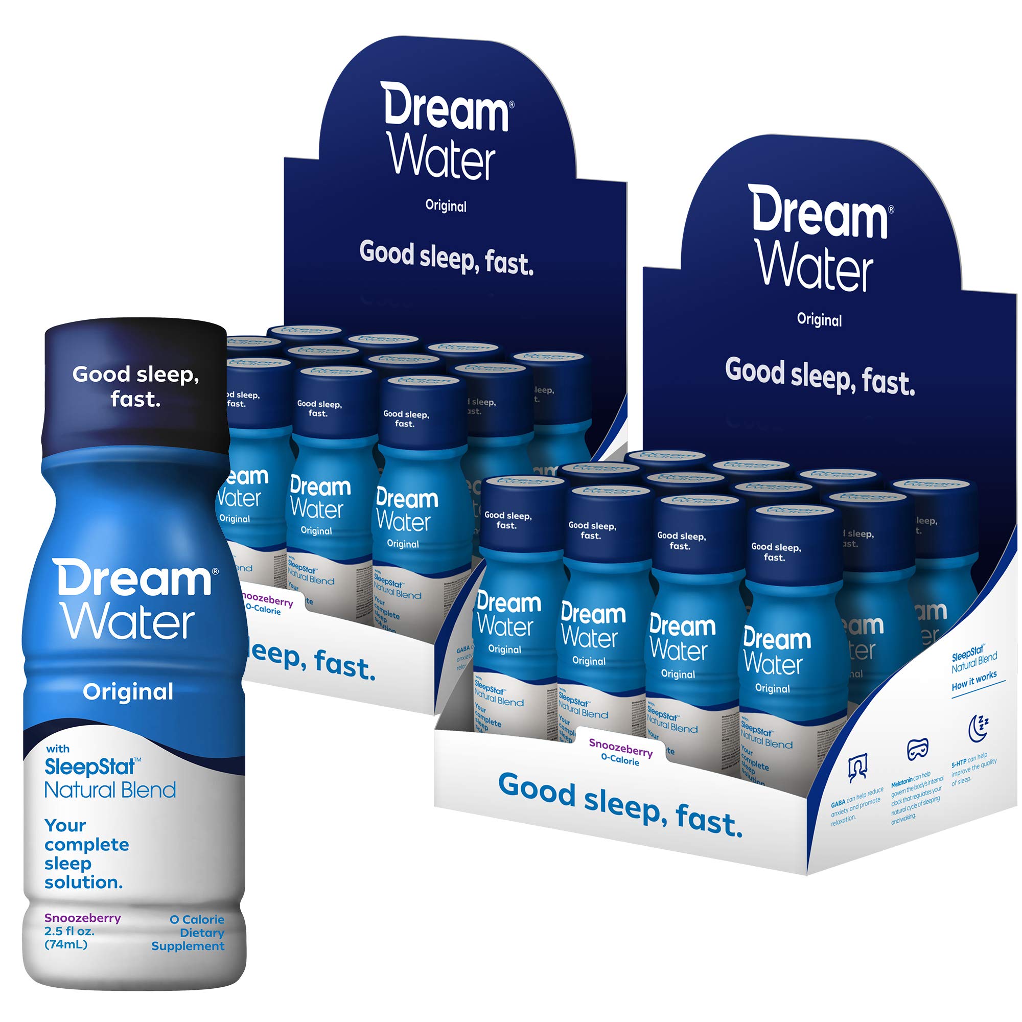 Mua Dream Water Sleep Aid; GABA, Melatonin, 5HTP, 2.5oz Shot