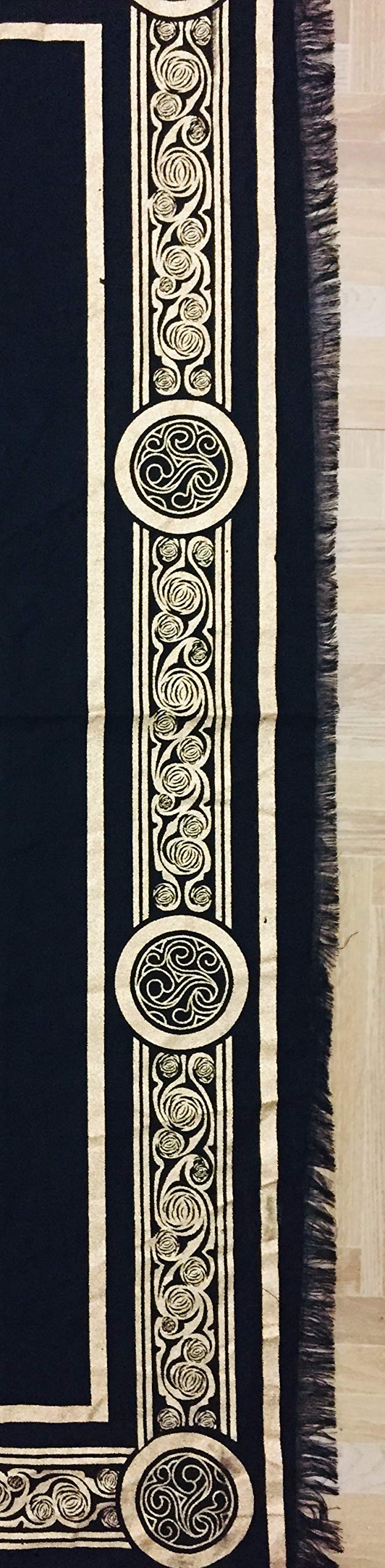 Indian Consigners Altar Cloth Crescent Pentagram Witchcraft Alter Tarot Spread Top Cloth Wiccan Square Spiritual 36 by 36 Sacred Crescent Pentagram