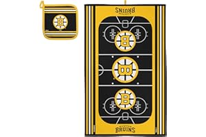 NHL Boston Bruins Kitchen Towel & Pot Holder Set