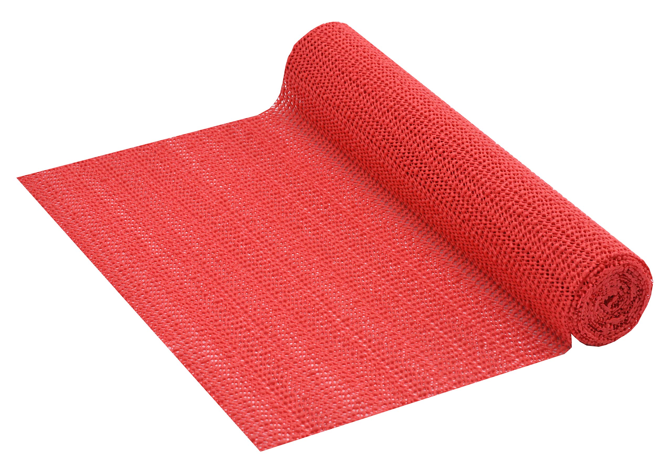 Venilia Venigrip Anti-Slip Underlay - Red Drawer & Boot Mat, Non-Slip Universal Mat, 30 x 150 cm