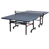 JOOLA Tour Indoor Ping Pong Table with Quick Clamp Table Tennis Net - 10 Minute Assembly - Foldable Indoor Surface with Single Player Playback Mode - Competition Grade MDF Top - Tournament Quality