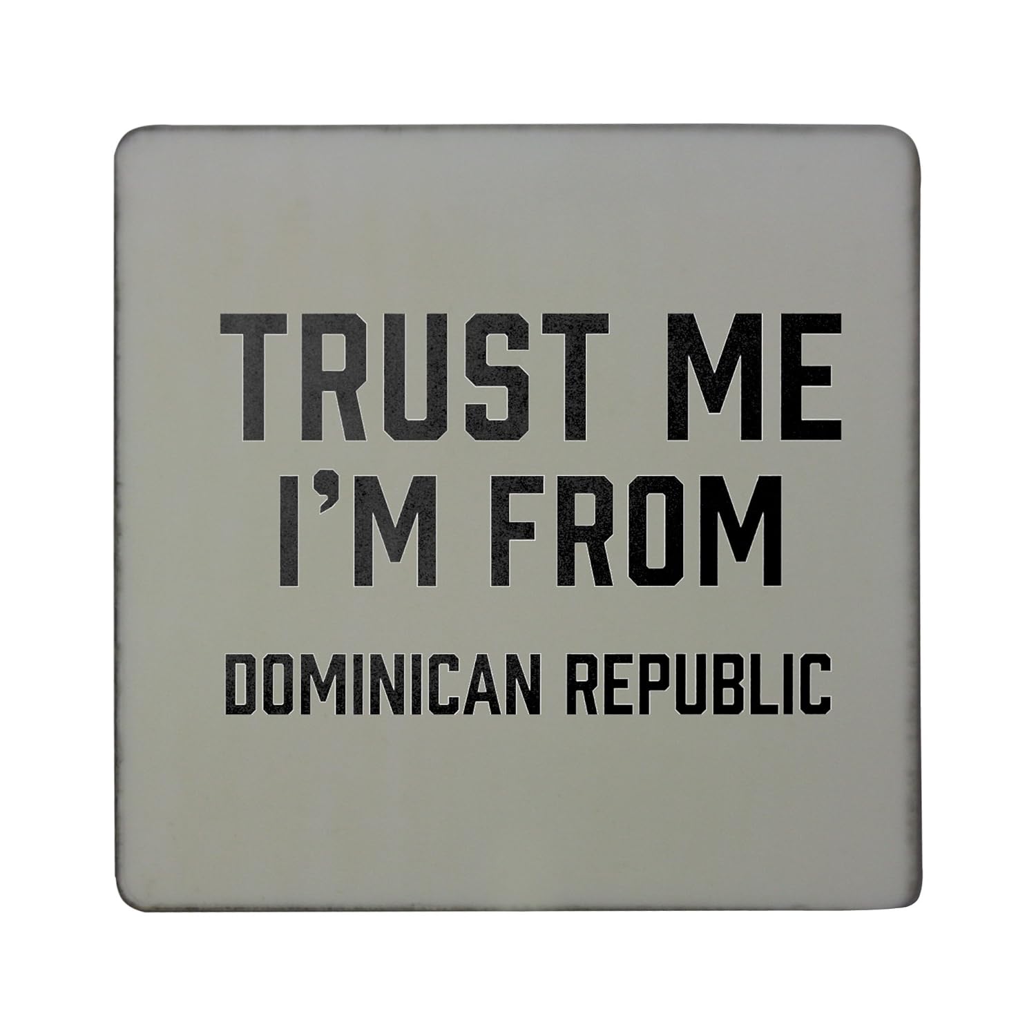 PickYourImage Imán cuadrado para nevera de la República Dominicana ...