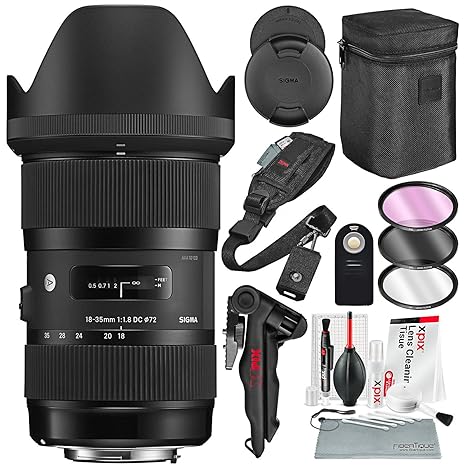 Sigma 18 - 35 mm f1,8 Arte DC HSM Objetivo para Canon con ...