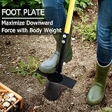 Jardineer Bulb Planter Tool Set 3PCS with Long Handle & Gloves view 7