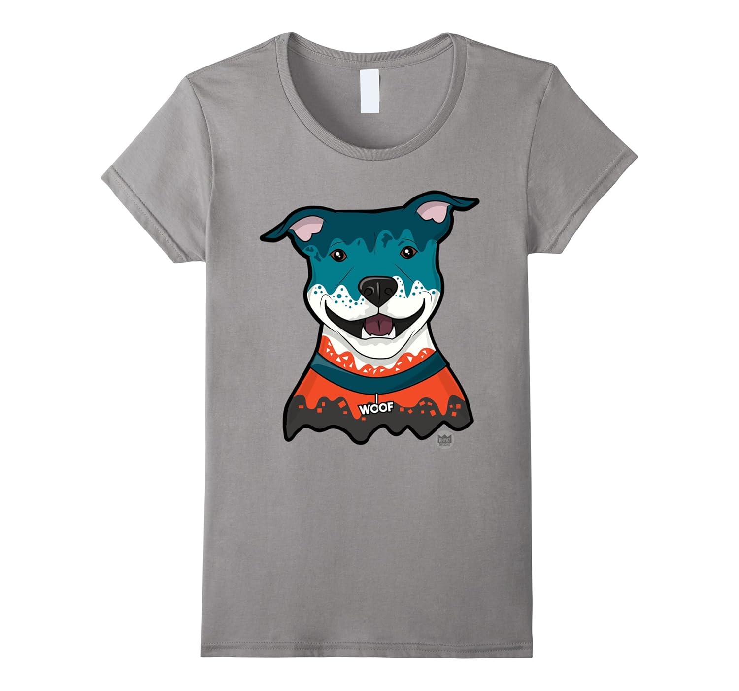 Staffordshire Bull Terrier Colorful Tshirt Art Staffie Dog4LVS