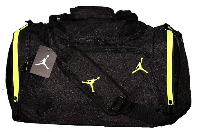 green nike gym bag