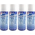Iconikal Spray-On Glass & Window Décor, Snow Frosted Glass Spray Paint, 9 Fluid Ounces, 4-Pack