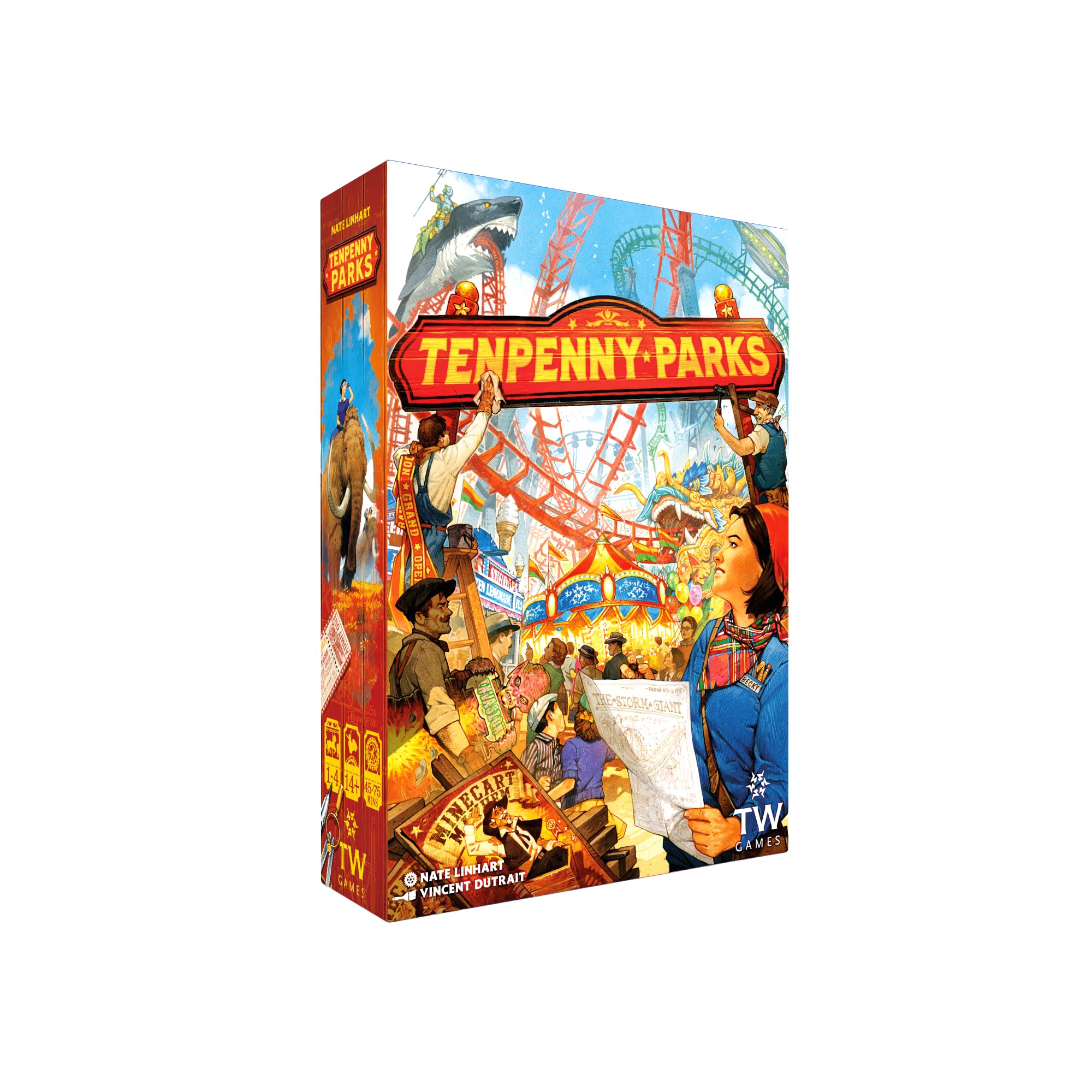 Thunderworks Games Tenpenny Parks, Red