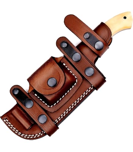 Amazon.com : Ottoza D2 Steel Camping Tracker Knife with Wood