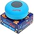 Shower-Mate Water Resistant Wireless Bluetooth Portable Speaker with ISSC Chipset and Hands-Free Speakerphone Compatible with All Bluetooth iOS Devices and All Android Devices 1 YEAR US WARRANTY (Blue)