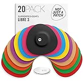 Not Just a Patch Freestyle Libre 3 Plus Sensor Covers - 20 Pack, Multicolor | Waterproof adhesive cover with secure 10-14 day hold and precision-cut vent for Freestyle Libre 3 and Libre 3 Plus.
