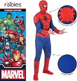 Rubies Spider-man Official Adult Costume Large Jumpsuit Mask view 5