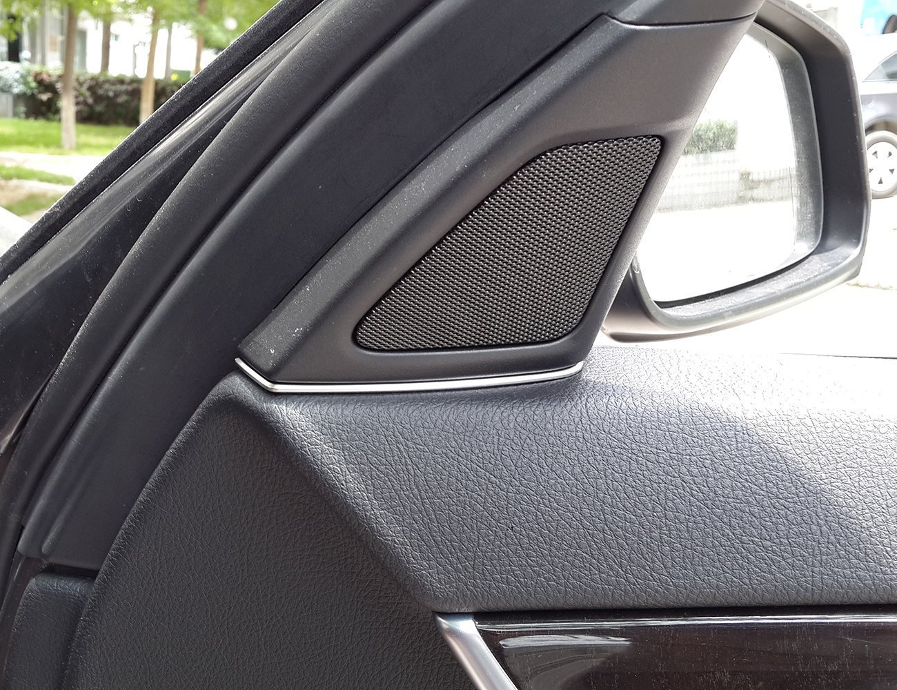 Amazon Com 2pcs Car Styling Abs Chrome Inside Decoration Front