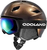 Odoland Ski Helmet with Goggles Set for Men Women Adjustable Snow Gear view 1