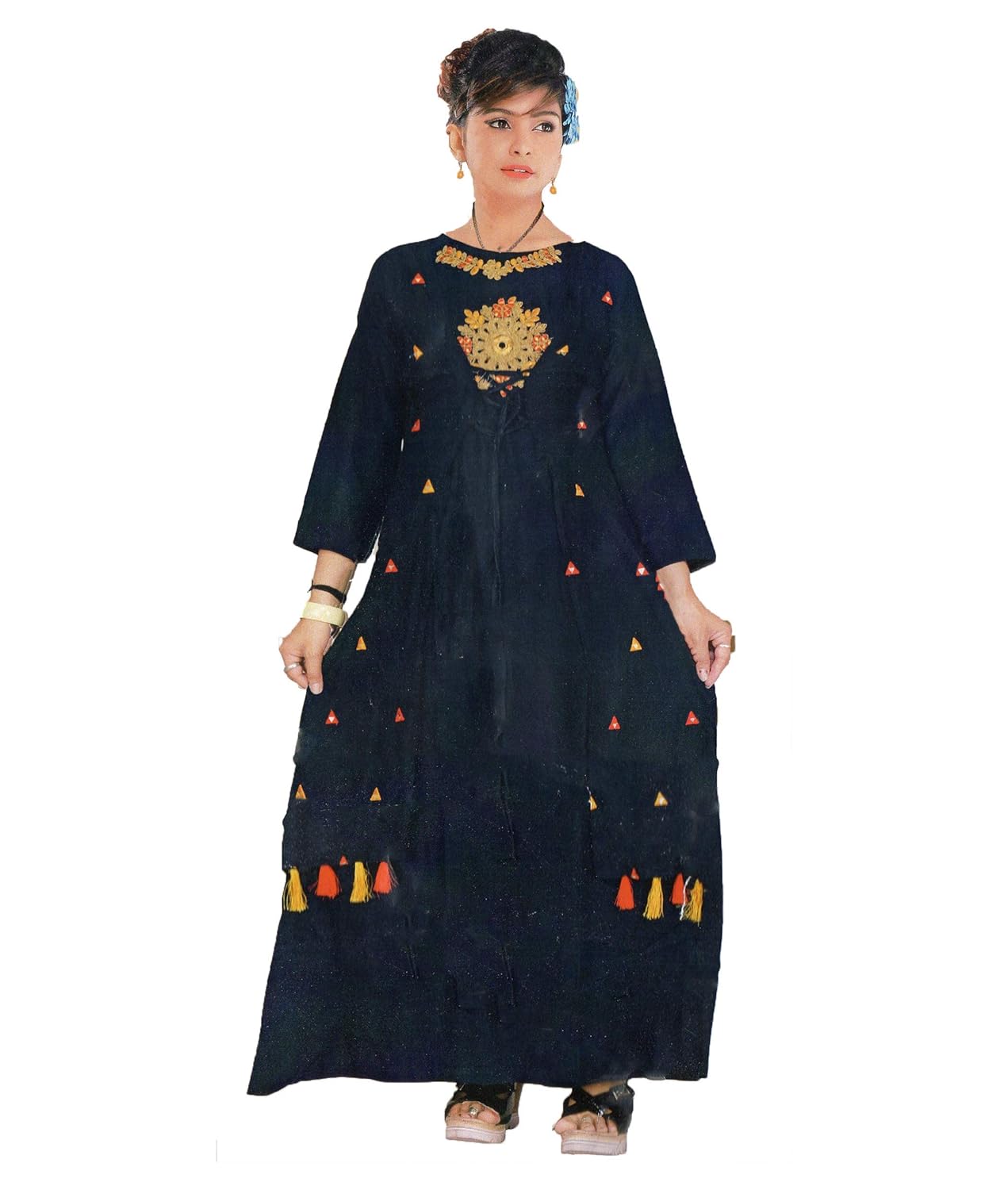 full hand long frock