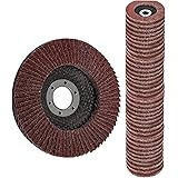 Flap Discs 40 PCS 4.5 Inch - 40 60 80 120 Grit Grinding Discs 4 1/2 Assorted Sanding Grinding Wheels,Aluminum Oxide…