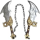 Blazing Steel 17" Medieval Fully Upgraded Blades of Chaos Foam Sword Cosplay Prop 1:1 Replica