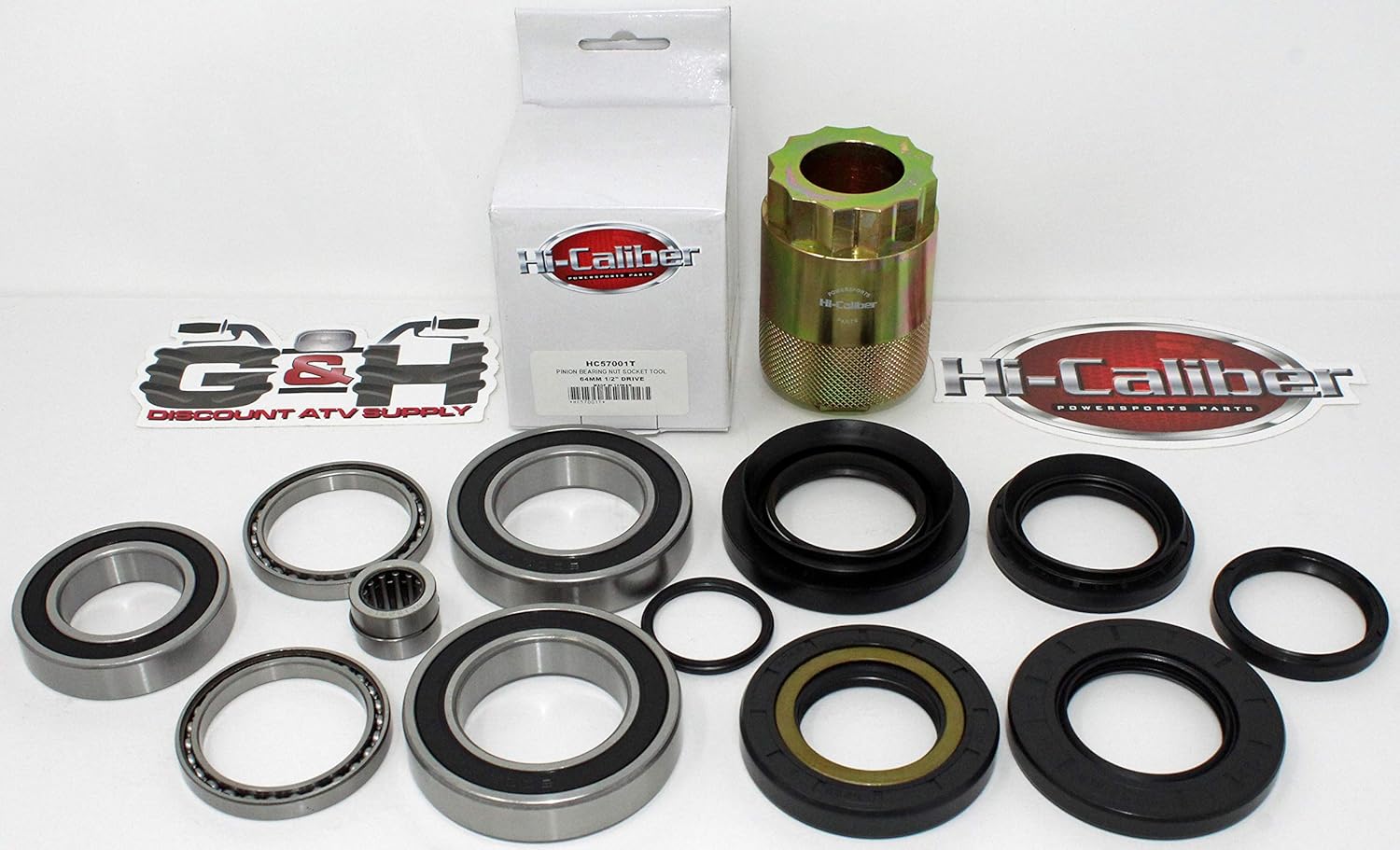 REAR Differential & Axle Bearing & Seal Kit AND Pinion Tool