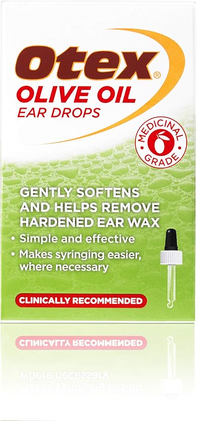 OTEX Olive Oil Ear Drops 10 ml - Gentle Ear Wax Softening Drops