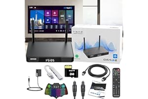 BNTLCV Super Smart Box S6. P. ro. M. ax. Ul. tra Remote Control Extenders with 8 Presents (Black)