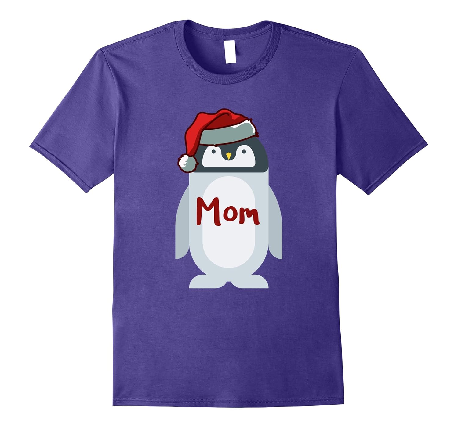 Mom Family Christmas Penguin Pajama T-Shirt-ANZ