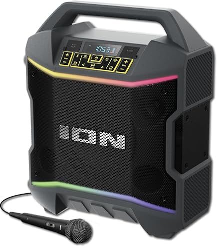 Explorer IPA76S Ion Speaker ION Bluetooth Portable Block Rocker