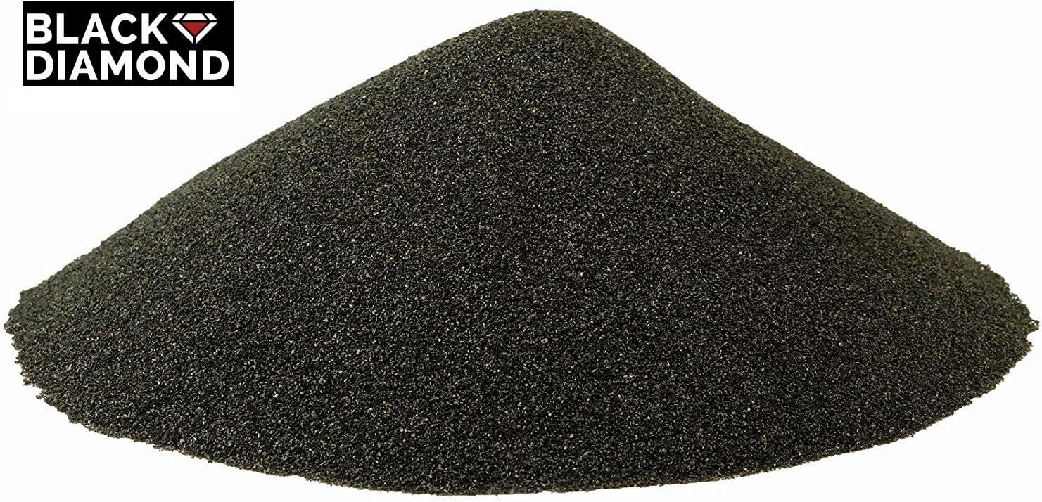 Black Diamond Blasting Coal Slag Abrasive, Fine Grade, 20/40 Grit (50