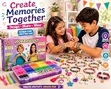DasKid 6000+ Loom Bands Kit 40 Colors Beads Accessories Storage Box view 6
