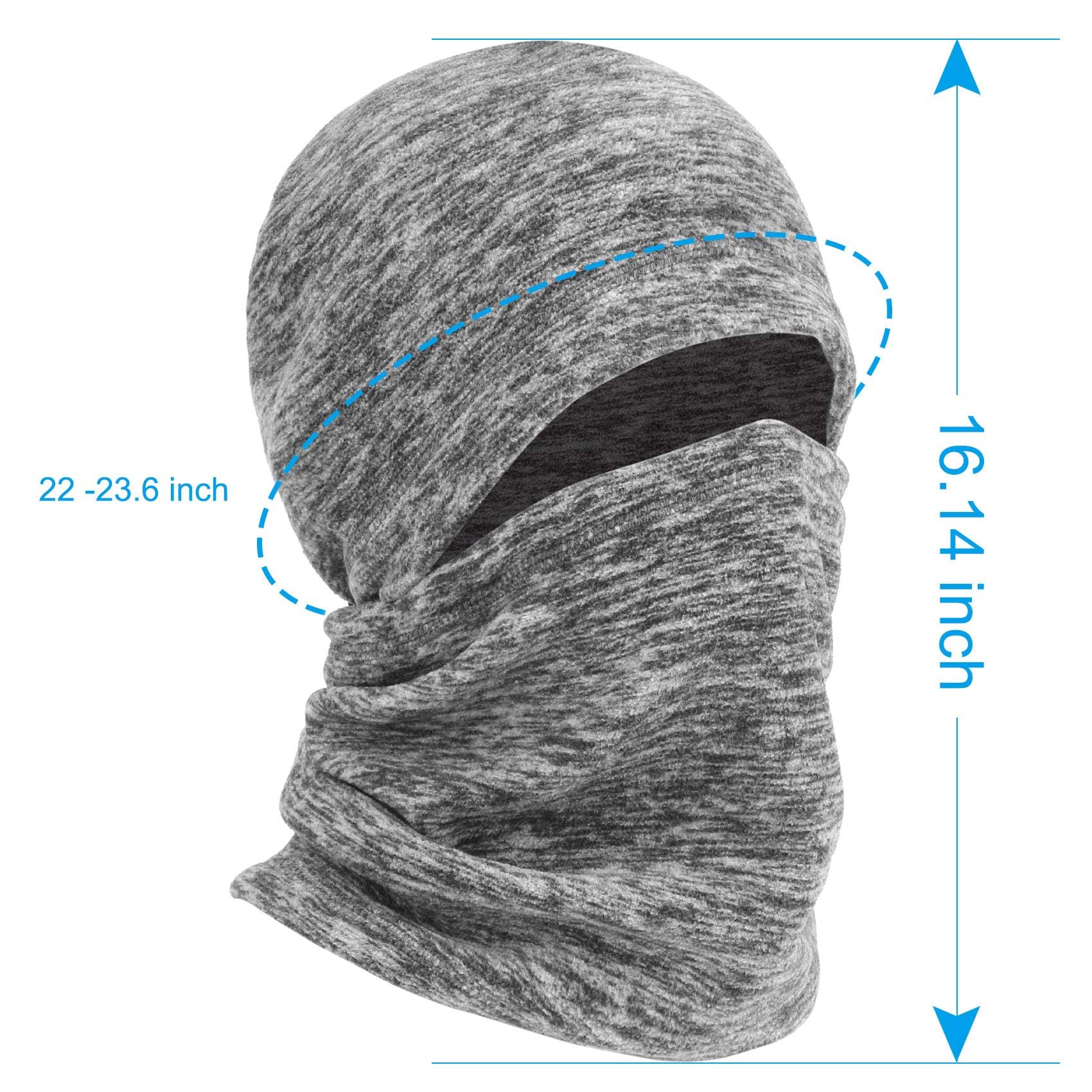 Balaclava Ski Mask,Winter Hat for Cold Weather Skiing Snowboarding Motorcycle Riding Breathable Warm Thermal Windproof Women